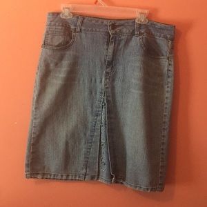 Denim Skirt